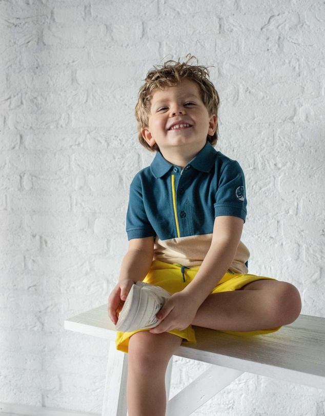 Quapi - Fox Polo Shirt - Kids-Teens