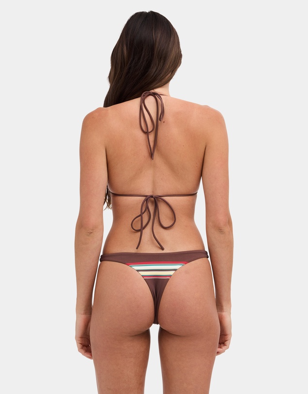 RVCA - Womens Darling Stripe Tri Bikini Top