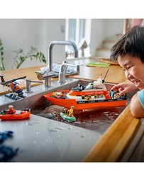 LEGO - 60504 Coast Guard Rescue Boat & Helicopter