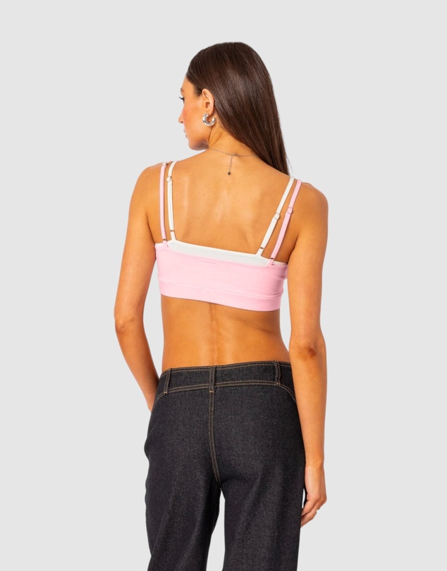EDIKTED - Gracie layered bra top