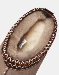 EVERAU - Australian Shepherd Ugg Ventus Platform Cow Suede Upper House Shoes