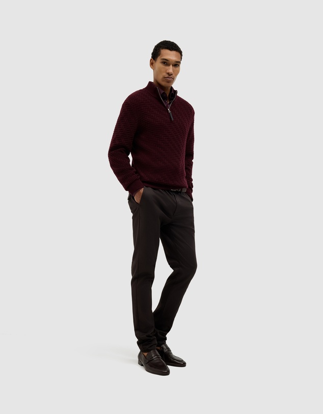 Politix - Barker Quarter Zip Knit