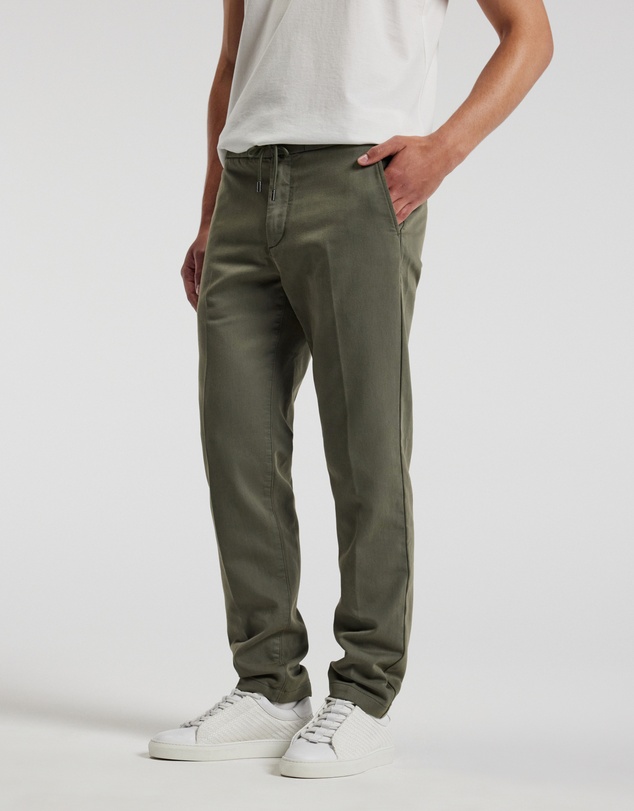 Calibre - Dobby Denim Drawstring Pants Khaki