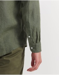 Sportscraft - Linen Long Sleeve Delave Shirt
