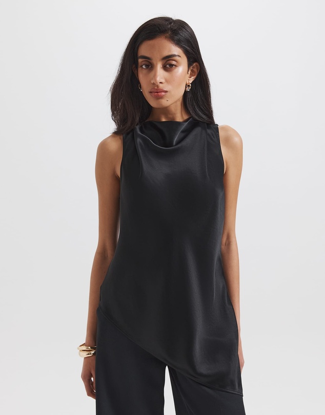 SABA - Sallee Asymmetric Tunic Top
