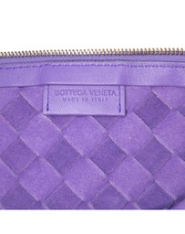 Pre-Loved by Azura Reborn - Pre-Loved Small Nappa Intrecciato Turn Pouch