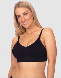 B Free Intimate Apparel - Wirefree Padded T-Shirt Bra (A-B-C-D-DD-E) Cup