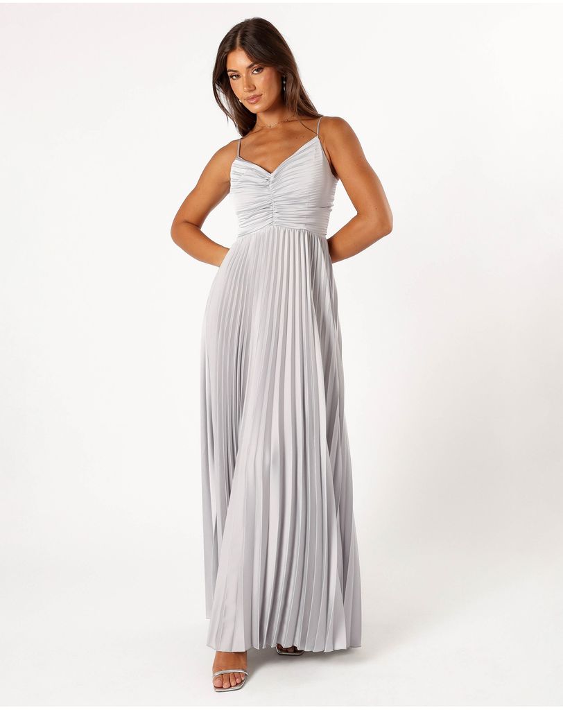 chinese dress ladies Petal and Pup Women's Naira Pleated Maxi Dress