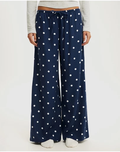 Cotton On Body - Cloud Soft Flannel Wide Leg Pants