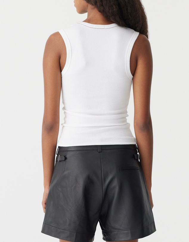 Bassike - Low Scooped Rib Tank