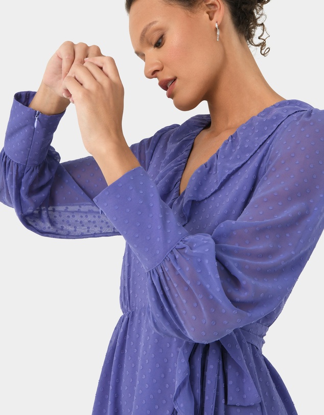 Forcast - Savina Ruffle Mini Dress