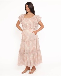 Petal & Pup - Lovine Maxi Dress - Sage Paisley