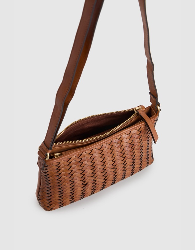 Evity - Lina Weave Crossbody Bag