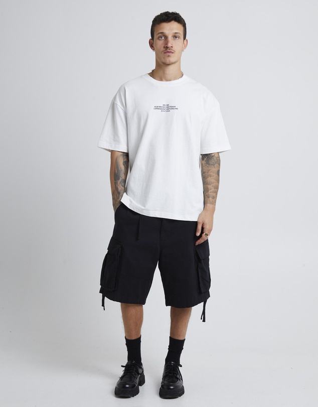 Black Noise White Rain - Tour Shorts Sleeve T-Shirt