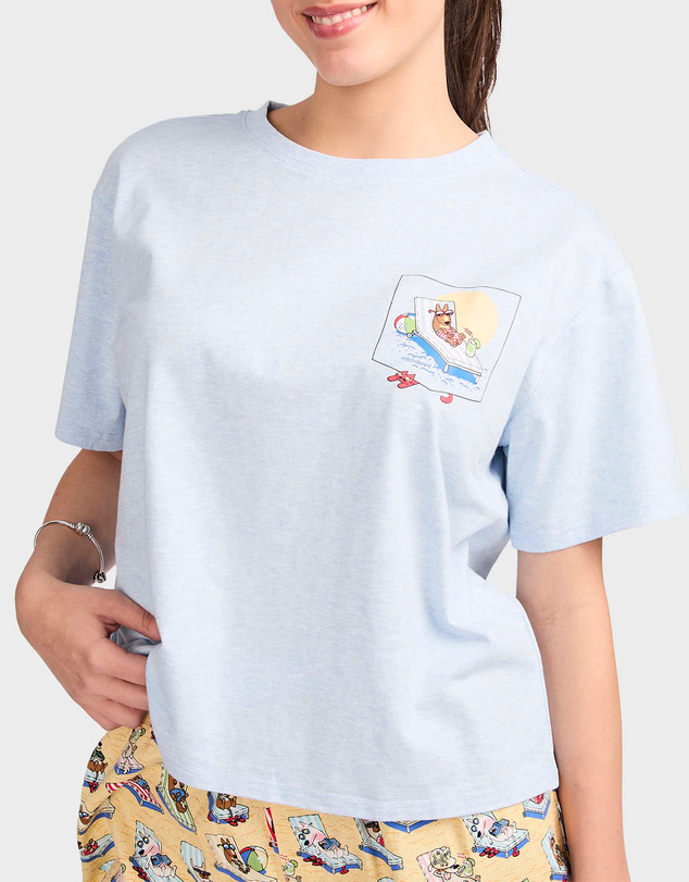 Mitch Dowd - Mitchdowd Doggy Loungin Cotton Pyjama Set