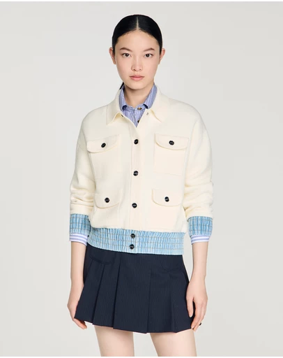 Sandro - Madeen Cardi-Coat