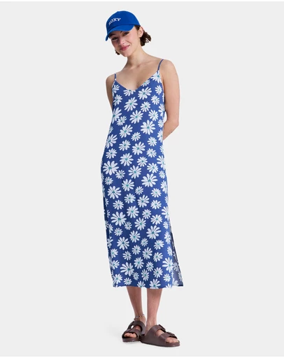 Roxy - Womens Stay Sunny Slip Midi Dress