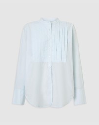 Oroton - Washed Pleated Shirt