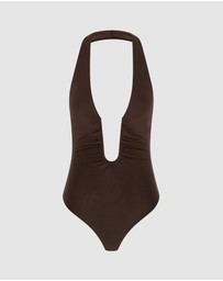 MISHA - Jennifer Cupro Bodysuit - ICONIC EXCLUSIVE