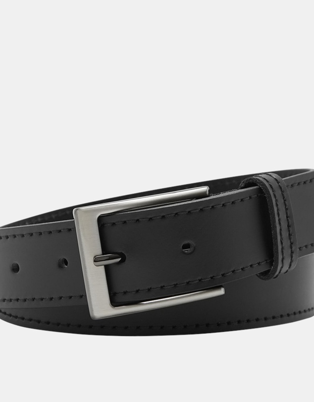 Buckle - McAllister. Australian Made Buffalo Leather Belt. 35mm width.