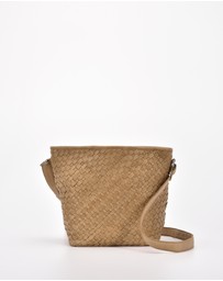 Cobb & Co - Canterbury Woven Leather Bag