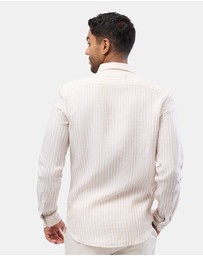 Brooksfield - Linen Casual Shirt