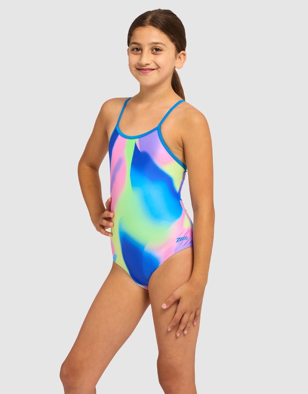 Zoggs - Yaroomba Floral Swimsuit - Teens