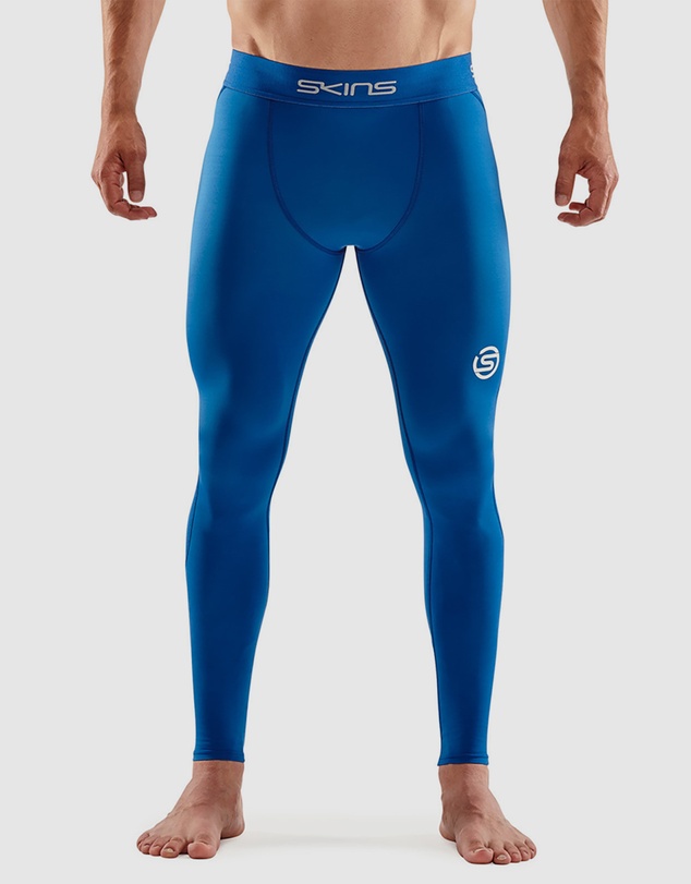 SKINS - SKINS Compression Men's Series-1 Active Long Tight Bright Blue