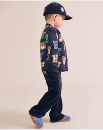 Huxbaby - Varsity Letter Hux Cardigan - Babies-Kids