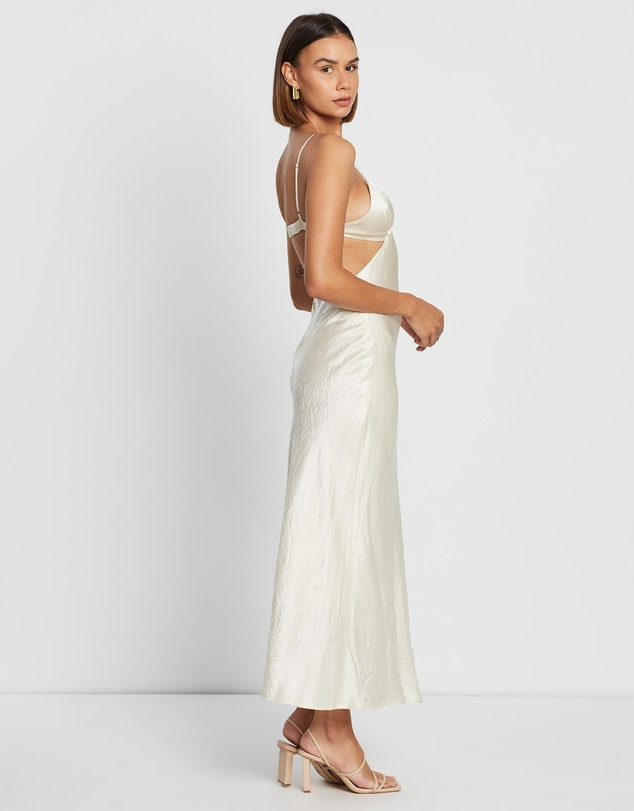 Third Form - Crush Bias Tri Midi Dress