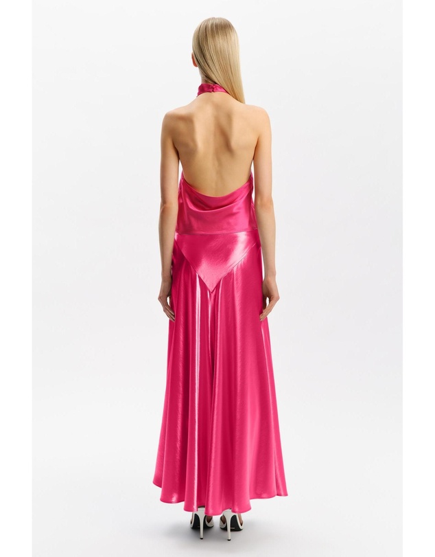 Bardot - Joslyn High Neck Satin Top