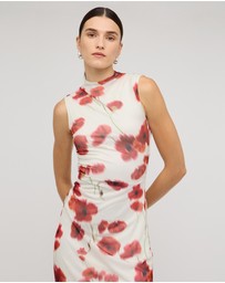Staple the Label - Lumi Mesh Midi Dress