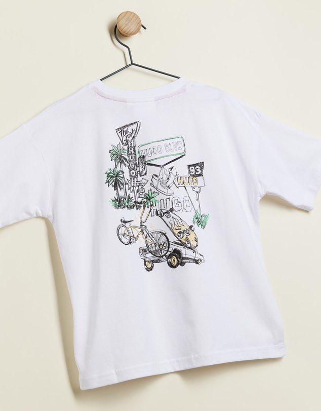 HUGO - Short Sleeves Tee-Shirt - Kids-Teens