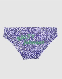 Salty Johnson - Violet Coral Briefs
