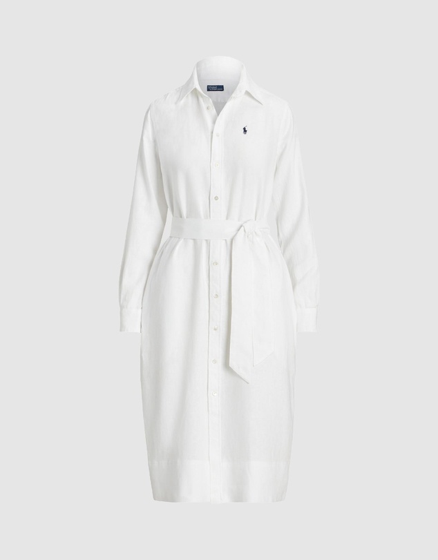 Polo Ralph Lauren - Belted Linen Shirtdress