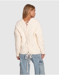 Belle & Bloom - Sugar Plum Chunky Cardigan