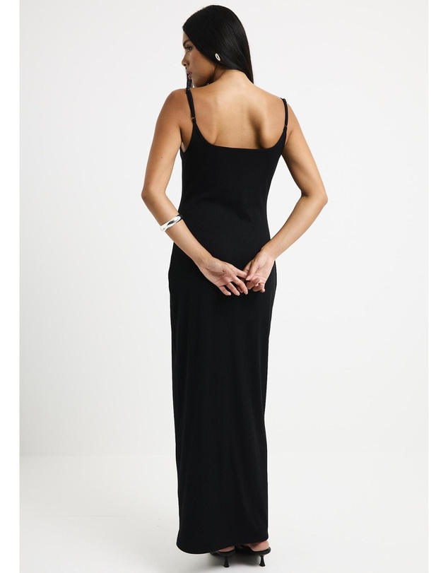 General Pants Co. Basics - Straight Neck Maxi Dress