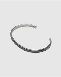 Buck Palmer - Oxidised Indo Maverick Cuff (Small)