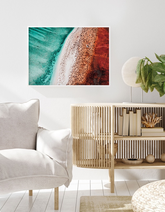 Olive et Oriel - Sand to Sea WA Art Print
