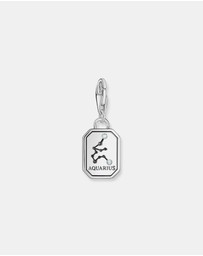 THOMAS SABO - Charm Pendant Aquarius Zodiac Sign Silver