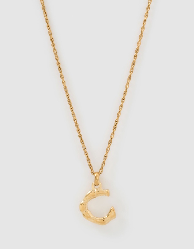 Arms Of Eve - Luxe Letter Necklace - Small