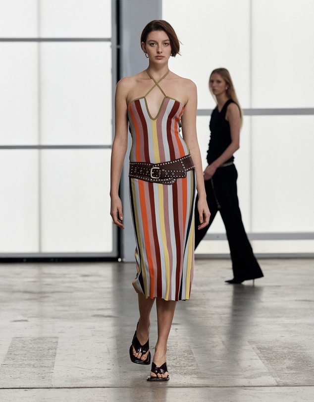 Third Form - Rhythm Knit Strapless Midi