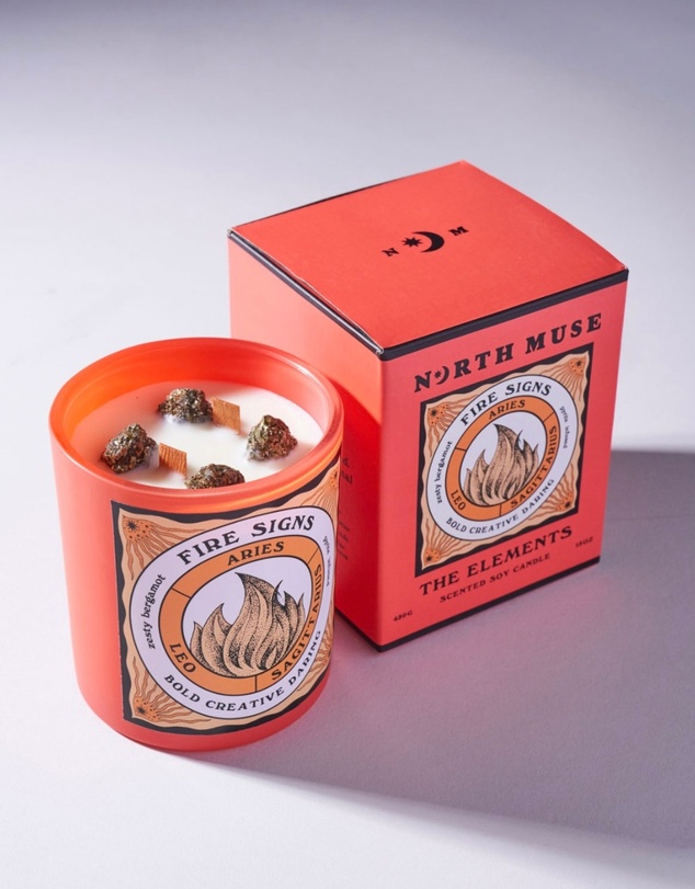 North Muse - Fire Sign Candle