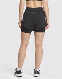 Reebok - Lux Metallic 2-In-1 Running Shorts