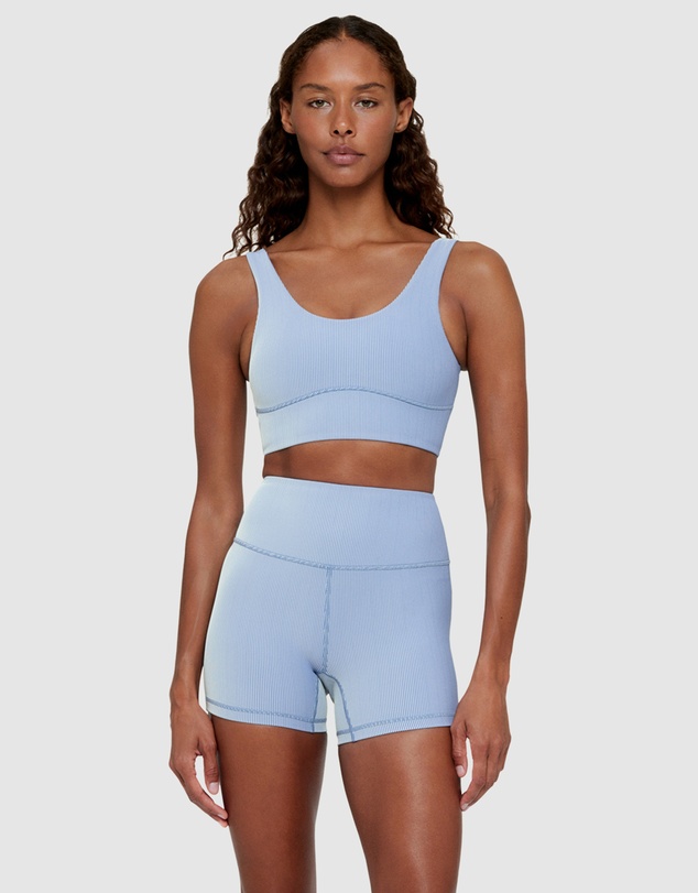Zulu & Zephyr - Stripe Rib Crop Top