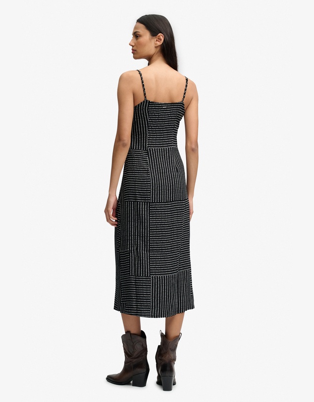 Superdry - Print Button Down Cami Midi Dress