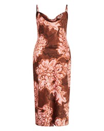 City Chic - Winter Floral Dress