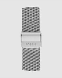 Fossil - Silver-Tone Strap Bar - Ladies