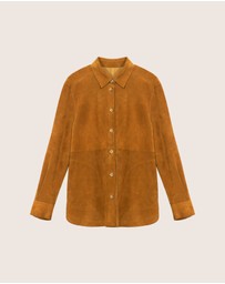 IDA+S - Elara Lambskin Suede Shacket