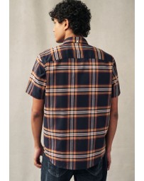 NEXT - Stretch Oxford Check Short Sleeve Shirt
